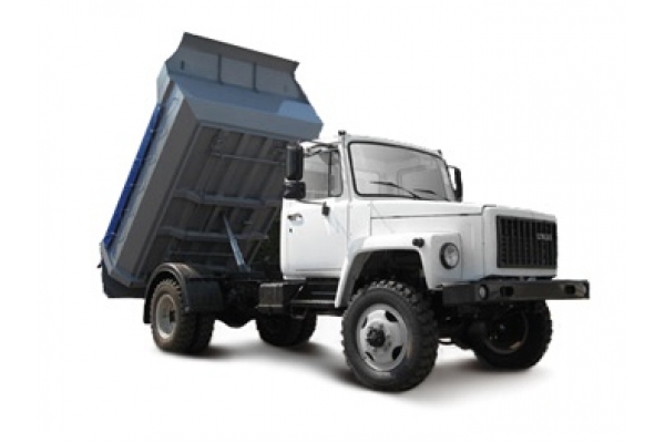 Самосвал ГАЗ-3309 с задней загрузкой двигатель ММЗ Д-245.7