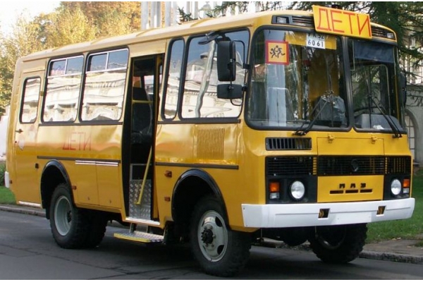 Школьный автобус-вездеход ПАЗ-3206, мест 20+2 для сопровождающих